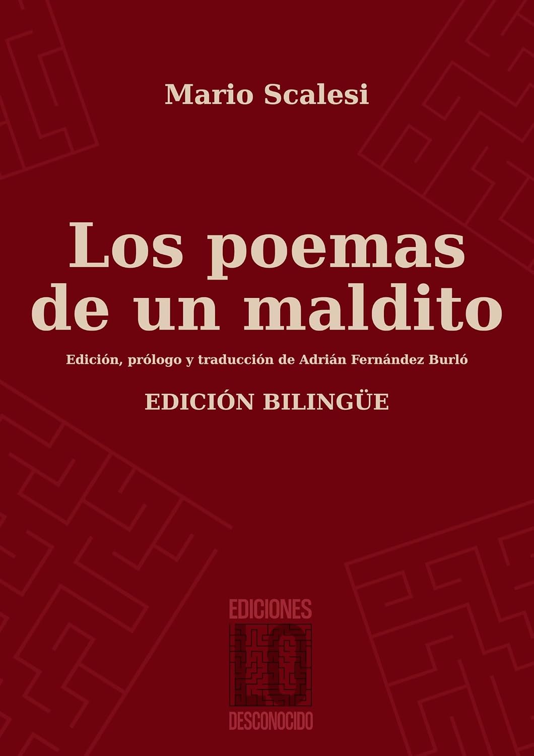 Cubierta de Los poemas de un maldito