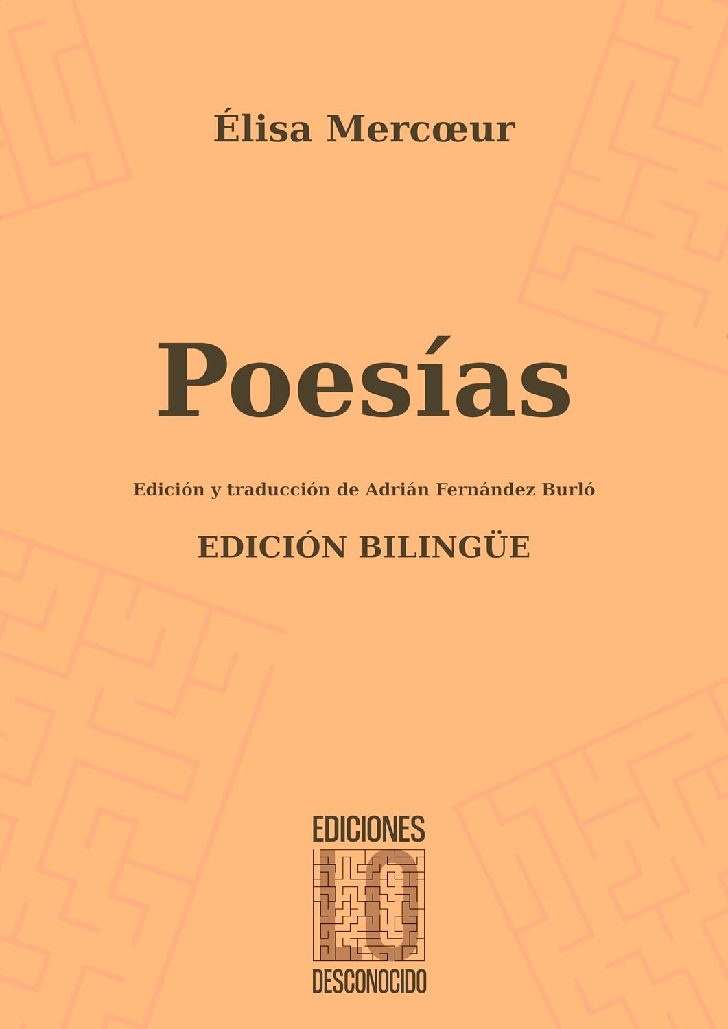 Cubierta de Poesías